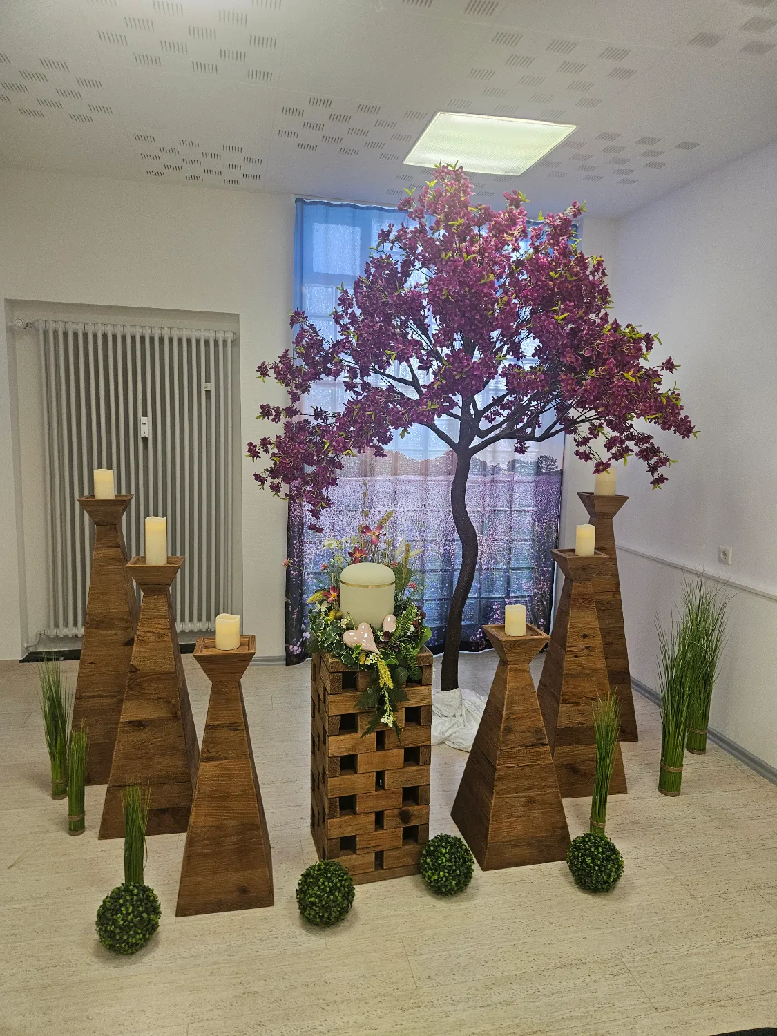 Forbach Deko Abschiedsraum Bestattungsinstitut Schenkel in Forbach